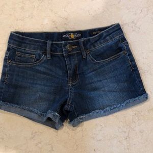 Girls Lucky Brand denim shorts